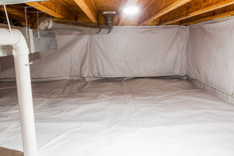 Sealed Crawlspace Wall